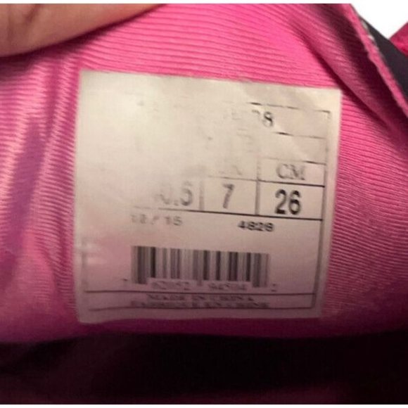 Brooks PureFlow 5 Pink/Black/Gray Running Sneaker Shoes Womens Size 8 Casual - Picture 7 of 16